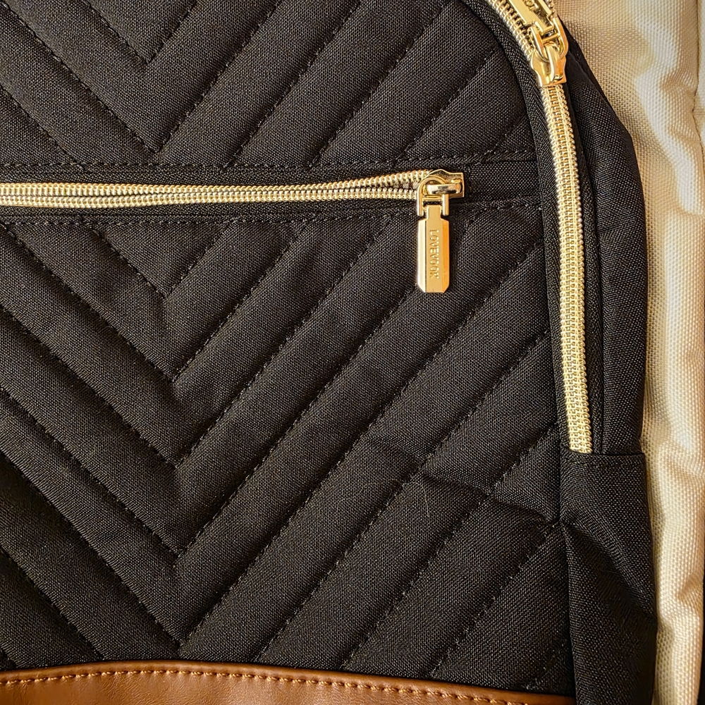 Lovevook Black and Brown Backpack - Picture 3 of 7